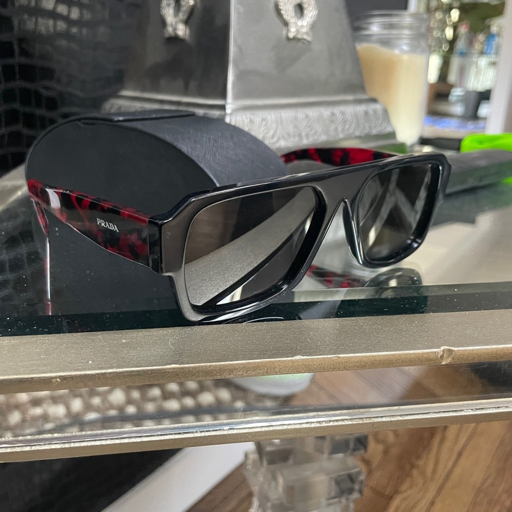 Authentic Prada Sunglasses Black - image 1